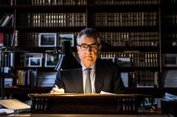 Justice Chris Maxwell, president of the Victorian Court of Appeal.