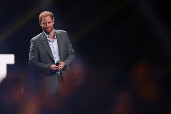 Prince Harry is in Germany for the Invictus Games.