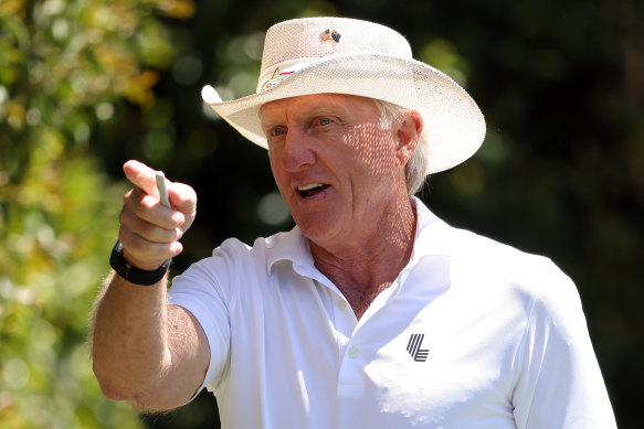 Greg Norman has been replaced as LIV CEO.