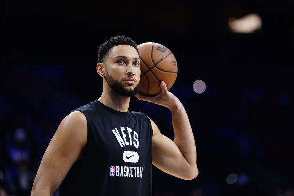 Ben Simmons finally took to the court for the Brooklyn Nets for the first time, scoring six points in a loss to his former team, the 76ers.
