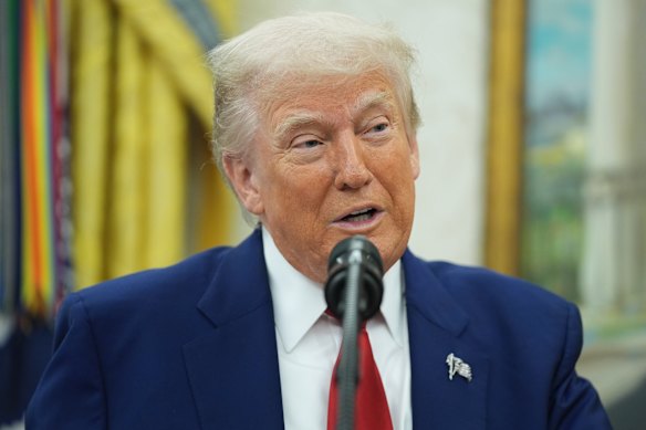 Trump said Harvard was “getting their ass kicked” as it tried to fight back against his attacks.