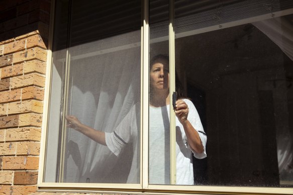 Zara Tai inside her Minchinbury home.