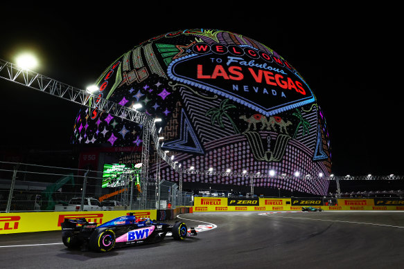 Las Vegas is still recovering from its Formula 1 race.