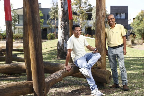 Saurav Shrestha and Om Dhungel were among other multicultural leaders in Blacktown who organised virtual door knocks where they called people in their own ethnic communities to talk to them about staying home, getting vaccinated and getting tested during the COVID-19 Delta outbreak. 