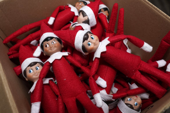 Elf on the Shelf provide fun for kids and parents, the company says.