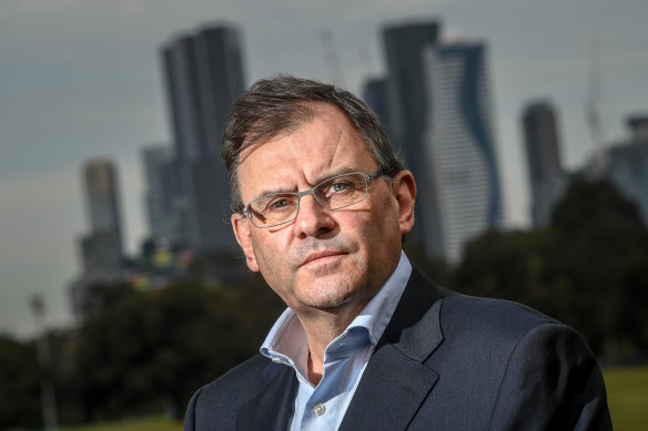 Melbourne University Vice-Chancellor Duncan Maskell.