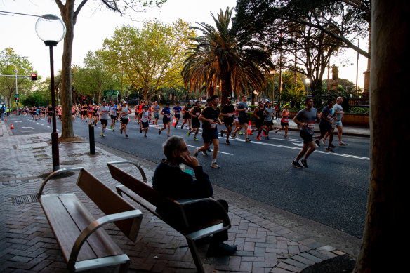 About 17,000 took part in the marathon.