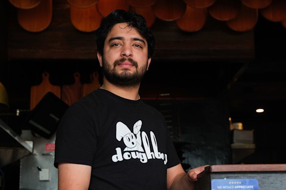 Ali Haider witnessed families separated during flight from the attack.