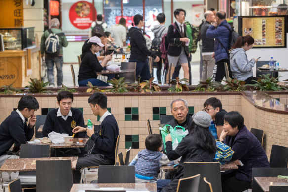 Box Hill has a huge population of Australians of Chinese heritage.