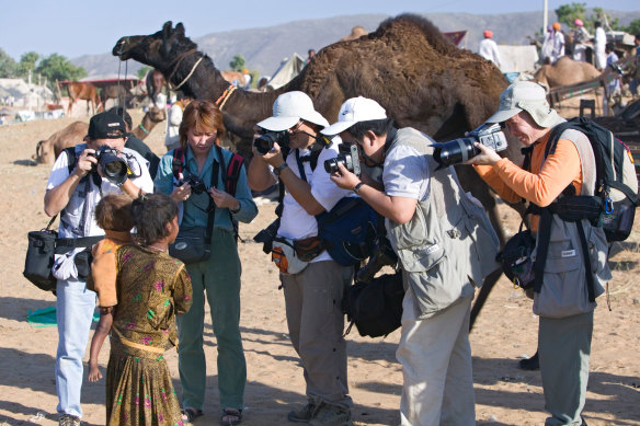 Under the spotlight – Rajasthan, India.