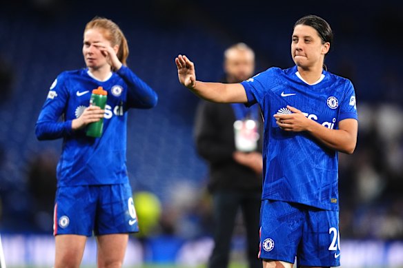 Sam Kerr will leave Chelsea to join Denver Summit in the NWSL, according to a report.