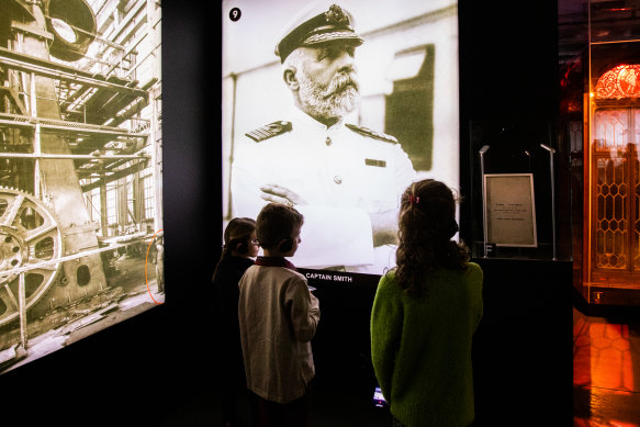 Titanic. The Human Story, a new exhibition at Uptown in Queen’s Street Mall, Brisbane.