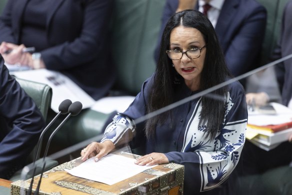 Minister for Indigenous Australians, Linda Burney. 