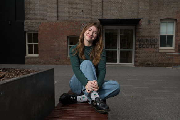 First-year UTS student Erin McFarlane,