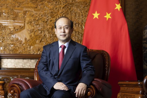 China’s ambassador to Australia, Xiao Qian.