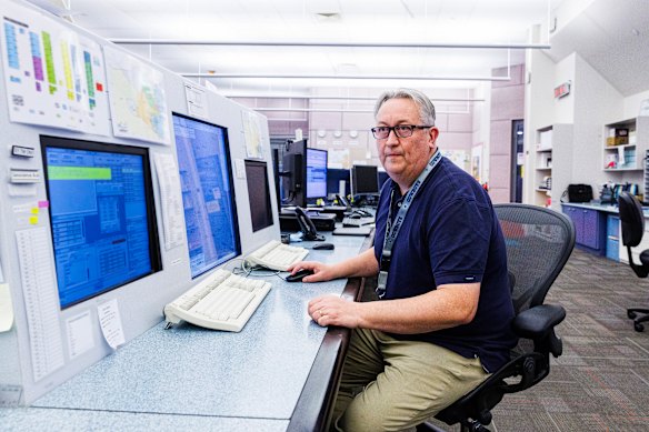 Systems supervisor Sean Howard.