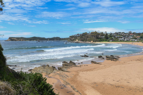 The coastal enclave of Malua Bay near Batemans Bay is popular with retirees.