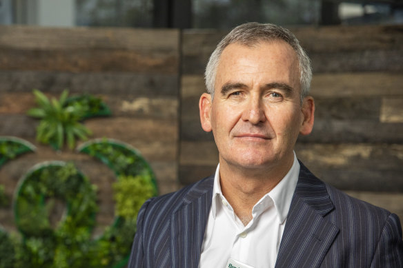 Woolworths chief executive Brad Banducci has warned of COVID’s profound impact.