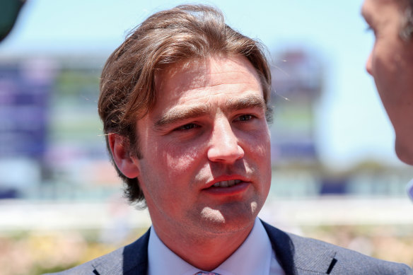 Trainer David Eustace is confident Tanker will get in to the Blue Diamond.