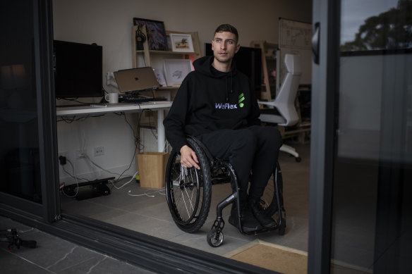 Jacob Darkin fears he won’t be able to find an accessible rental when he has to move.