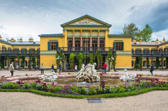 The Kaiservilla, a wedding gift to the emperor from his mother Princess Sophie of Bavaria in 1854.