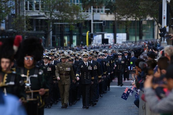 Tensions arose over the timing of the Pandemonium concert and the Anzac Day march earlier this year.