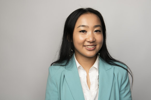 SMH business reporter Millie Muroi