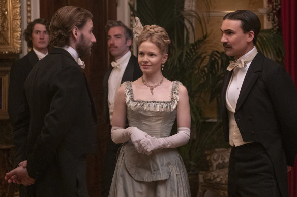 The English Game is more about the plight of Victorian women.