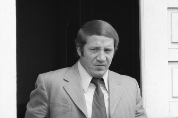 Paul Burns was charged by police in 1972.