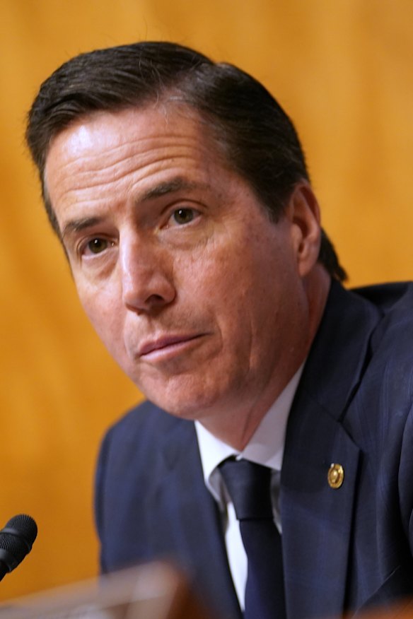 Senator Bernie Moreno of Ohio questioned Fauci at Wednesday’s Senate hearing.