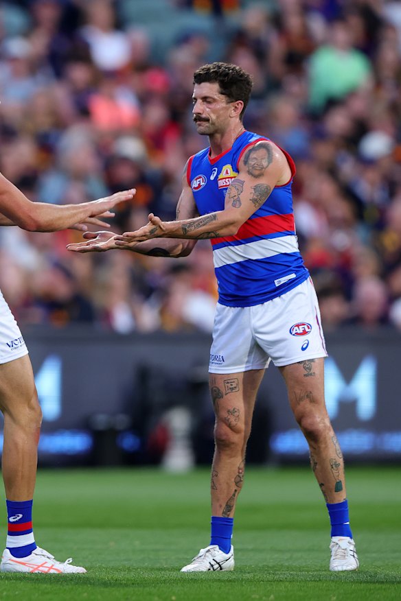 Tom Liberatore suffered another concussion against Geelong
