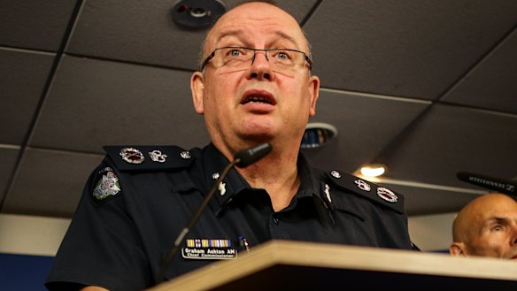 Chief Commissioner Graham Ashton.