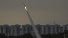 Israel’s “Iron Dome” helped intercept the missiles fired by Iran on Saturday.