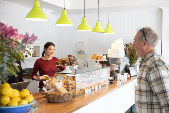 Point Leo General Store has been given a crisp interior while retaining its original bones.