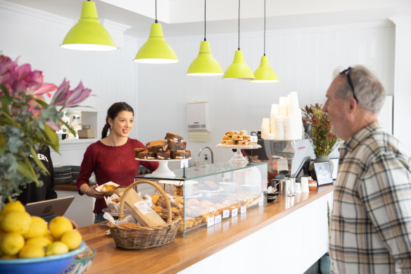 Point Leo General Store has been given a crisp interior while retaining its original bones.