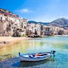 Sicily is a place of many treasures, such as the harbour in Cefalu.