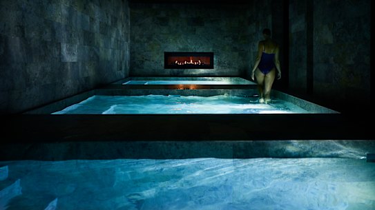 Communal bathing space The Bathhouse has been nominated for this year’s Australian Interior Design Awards. 