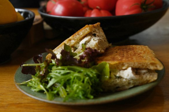 The Juno chicken sandwich.
