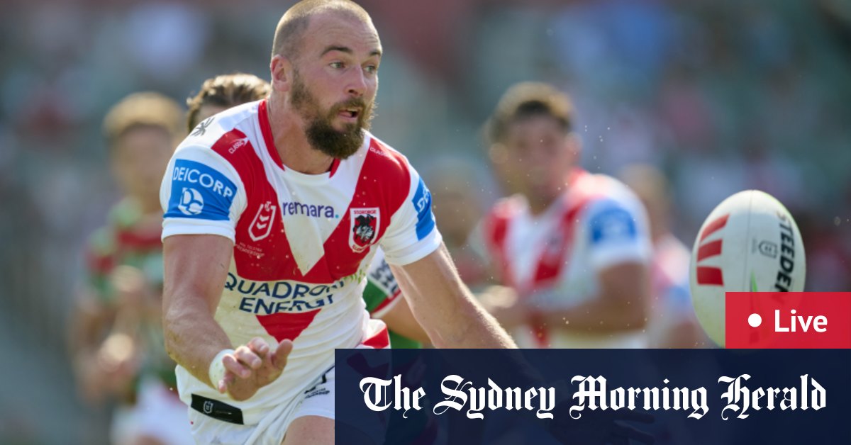 NRL 2025 LIVE: Dragons stun Storm in famous victory as Liddle scores match-winner