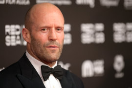 Easy masculinity: Jason Statham at the Red Sea International Film Festival this month.