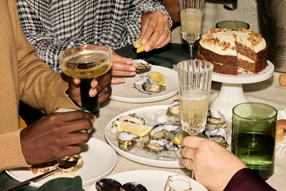 Australian sparkling wine and oysters are always a happy partnership.