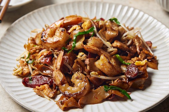 Adam Liaw’s char kwai teow.