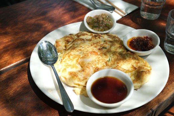 It may not be the prettiest dish in town, but Happy Boy’s Emperor’s Breakfast is one of the tastiest. 