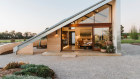 The slanted roofs and simple lines of  Kavillo villas recall to mind structures like shearing sheds and lean-tos.