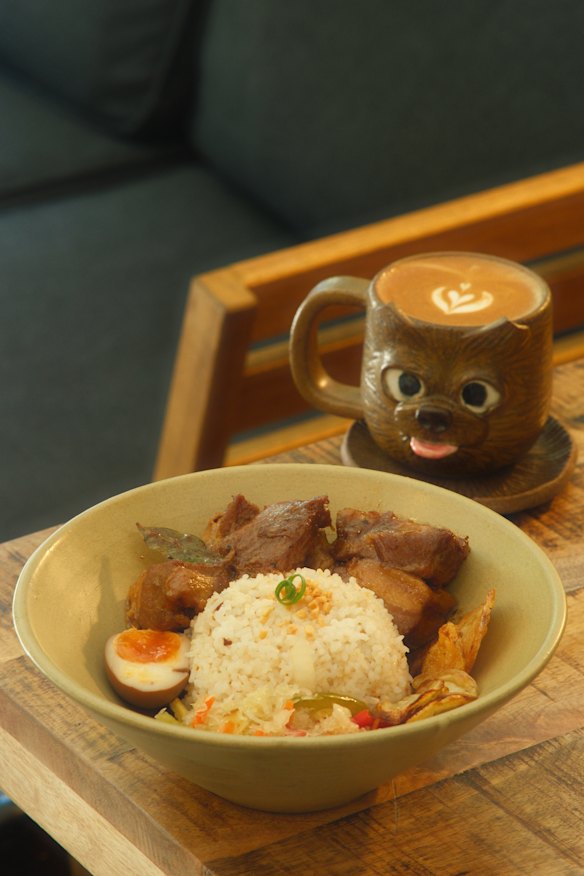 The family adobo recipe is used at Taguan, a Filipino cafe in Redfern.