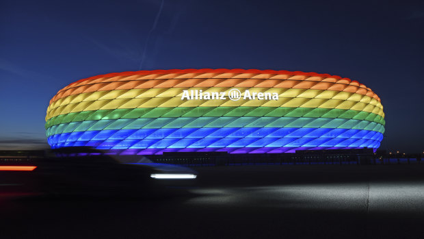 UEFA declines Munich application for rainbow-coloured stadium