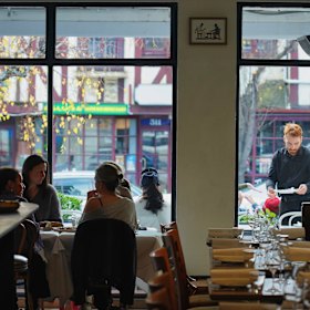 Inside Astoria Bar Ke Grill in South Yarra.