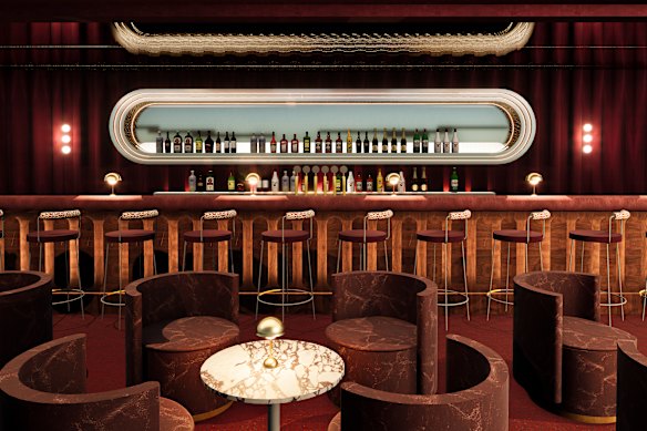 O Vixen Room servirá coquetéis e lanches para DJs e outros entretenimentos ao vivo.