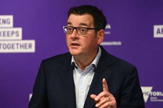 Victorian Premier Daniel Andrews called talk over the state losing the Melbourne Cup "silly games".