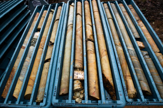 These core samples will help to determine whether a new gold mine should proceed. 